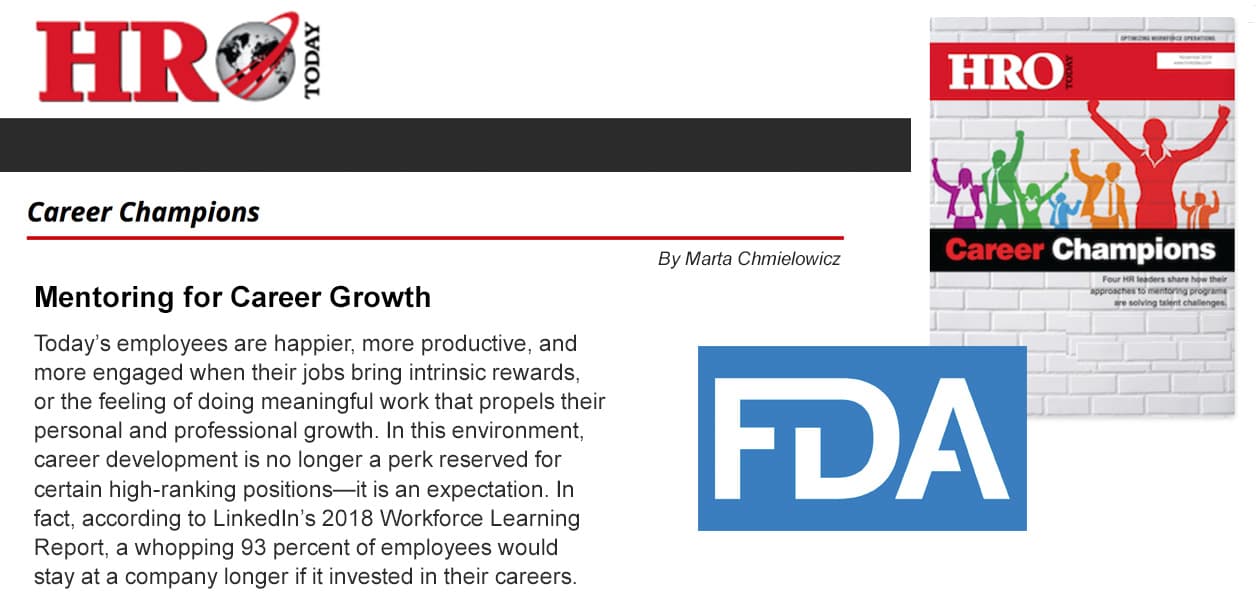 Mentoring For Career Growth At The FDA