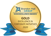 Image of Brandon Hall Gold award for Excellence in Corporate Initiatives