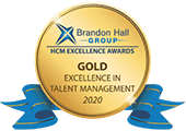 Image of Brandon Hall Gold award for Excellence in Talent Management