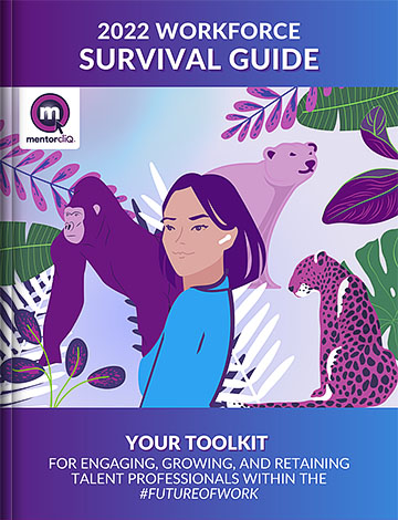 Vector illustration of a woman, wildlife and nature as an e-book cover.