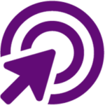 icon of cursor and bullseye