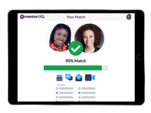Mentoring Software 25 Image of mentor matching software on iPad