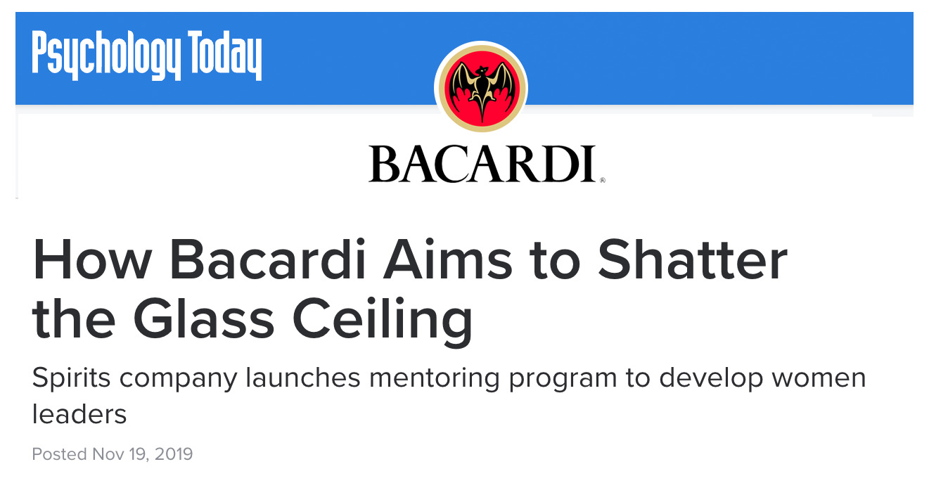 How Bacardi Aims to Shatter the Glass Ceiling with Mentoring