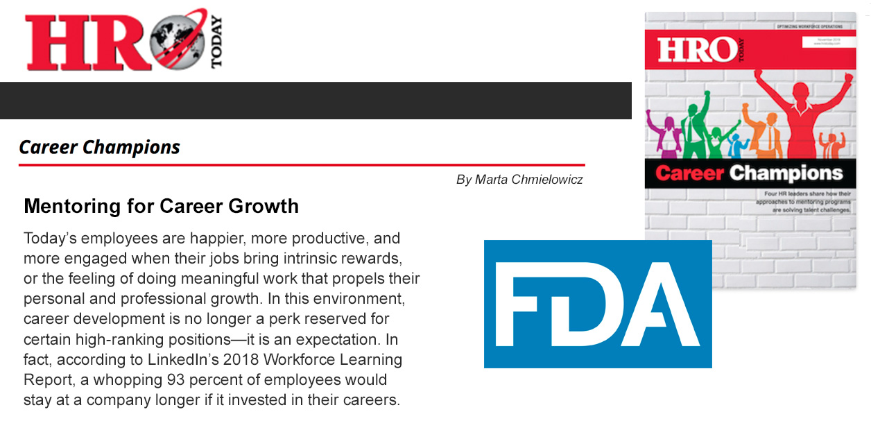 Mentoring For Career Growth At The FDA 1 Mentoring For Career Growth At The FDA