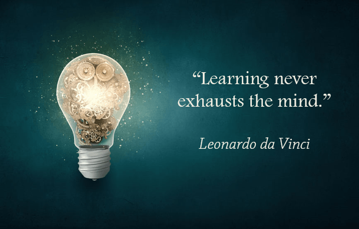 Learning-daVinci-quote