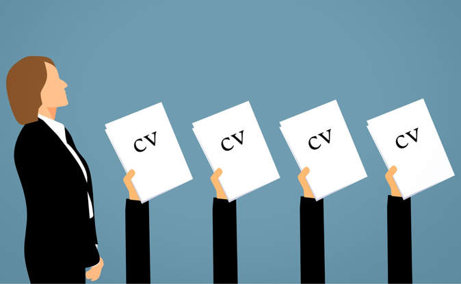 5 Employee Development Strategies that Will Increase Retention 2 Employee development strategies on arms showing CVs