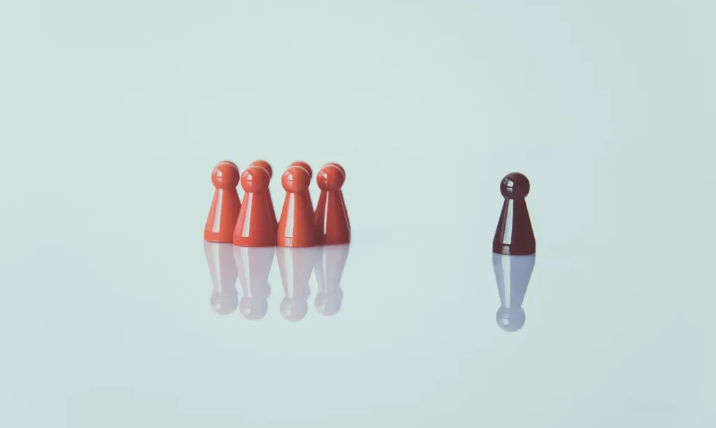 Leadership Mentoring: Why It's Important and How to Start 3 Image showing pawns in leadership development positions.
