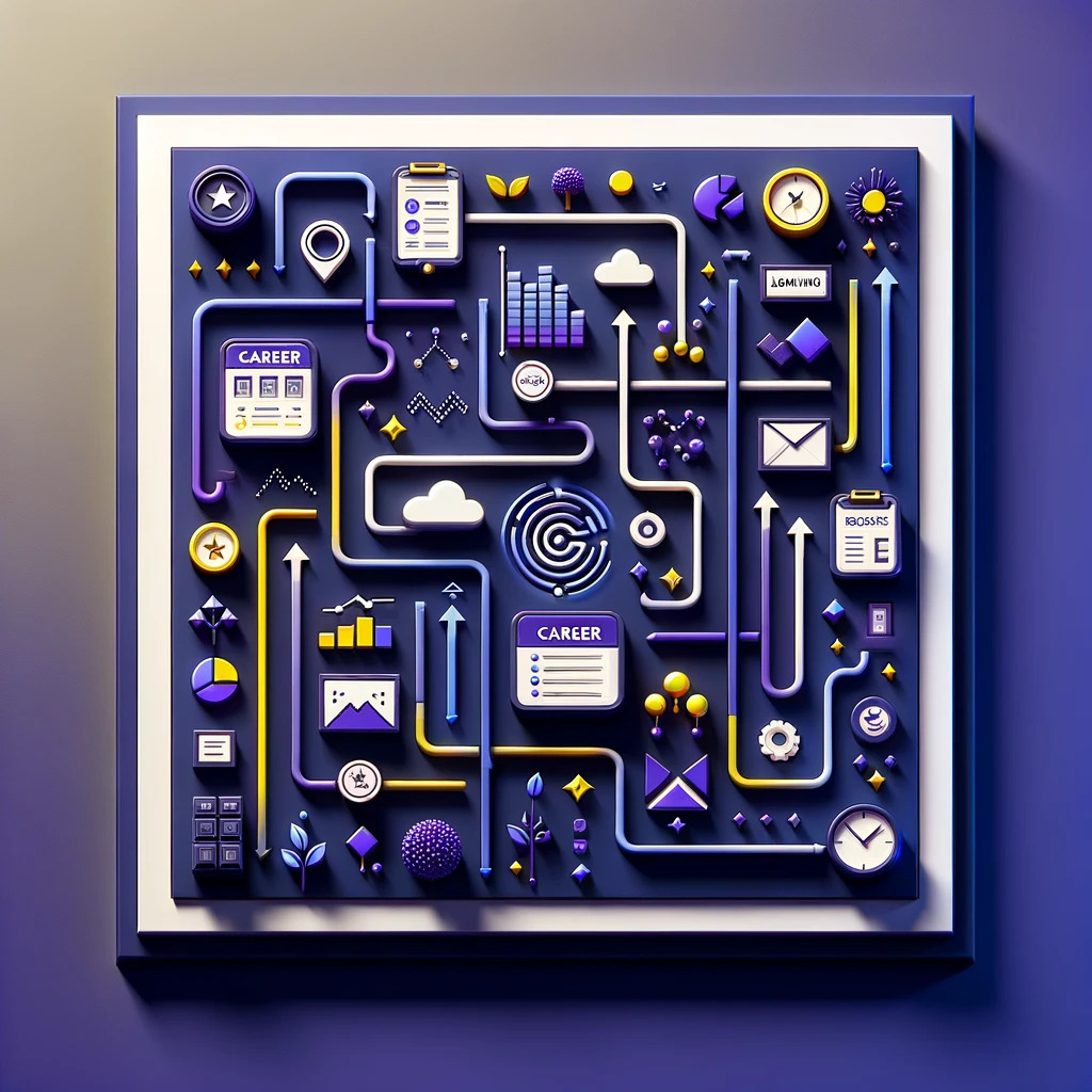 Career mapping featured image with pathways and mazes.