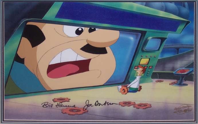 An image of George Jetson getting chewed out by his boss, who is not a good listener.