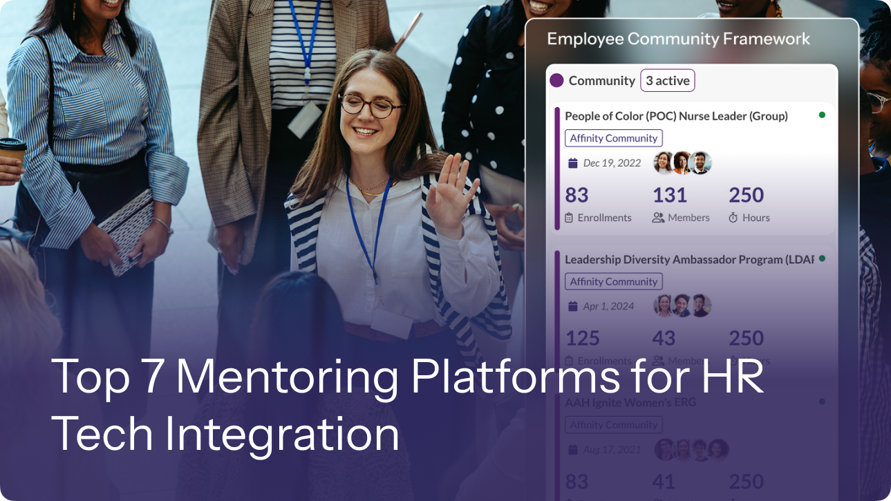 Top 7 Mentoring Platforms for HR Tech Integration 5 Top 7 Mentoring Platforms for HR Tech Integration
