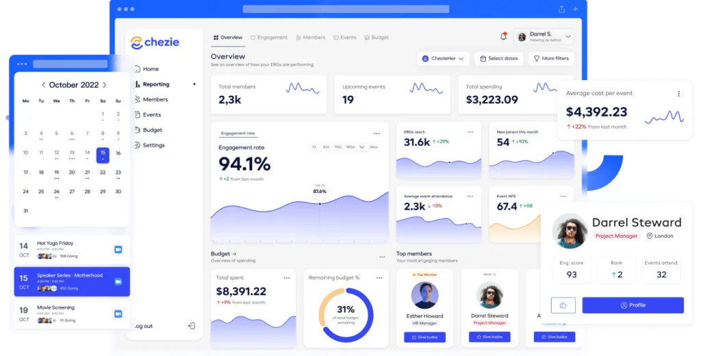 Top 7 ERG Platforms for Large Enterprises 14 chezie erg platform