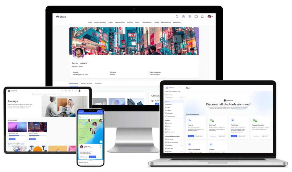 Top 12 ERG Software Solutions With Mentoring Features 17 hivebrite erg platform