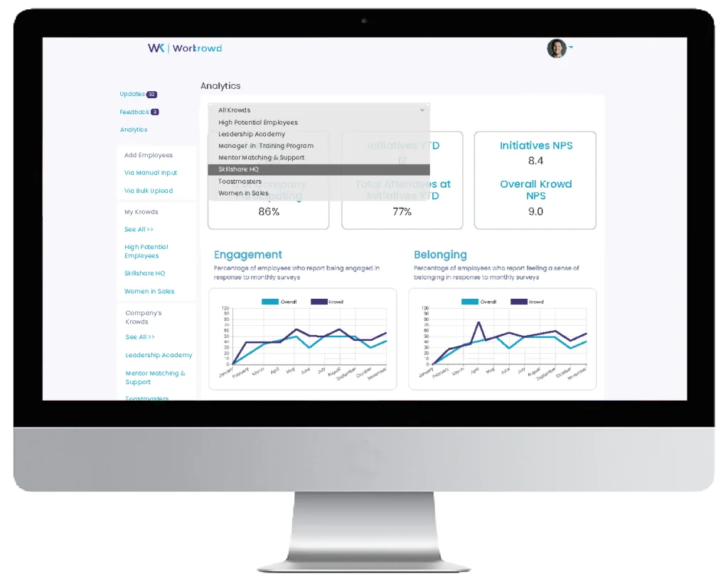 Top 12 ERG Software Solutions With Mentoring Features 15 workrowd erg platform