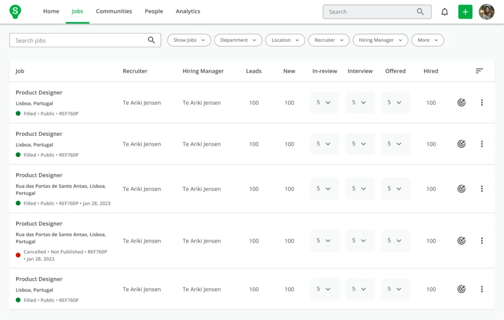 Top 12 Talent Management Systems for Developing a High-Performing Workforce 23 SmartRecruiters