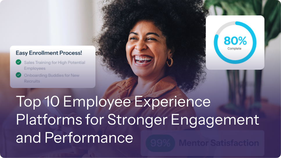 Top 10 Employee Experience Platforms for Stronger Engagement and Performance 18 Top 10 Employee Experience Platforms for Stronger Engagement and Performance