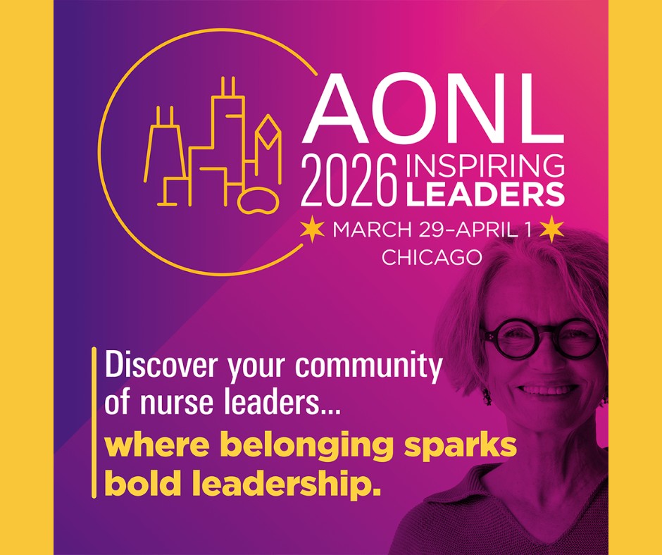 AONL Conference 2026 poster banner
