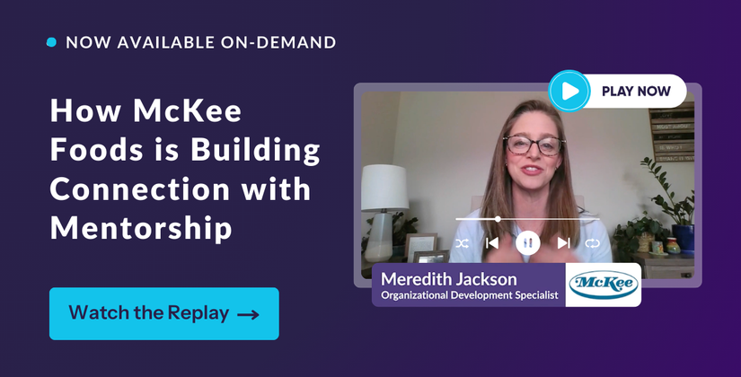 Event Mckee foods is building connection with Mentorship